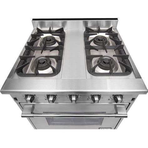 indoor propane gas range